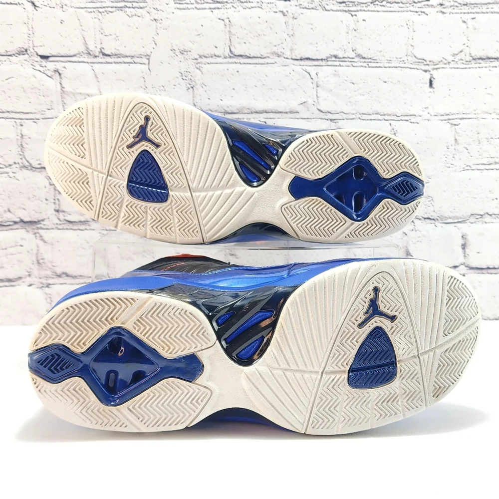 JORDAN MELO - 2011 Sneakers, blue/black/orange, size 13